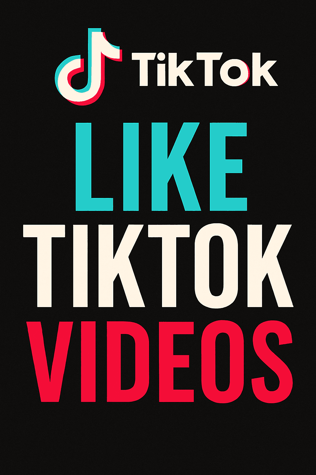 Like the specified TikTok video.